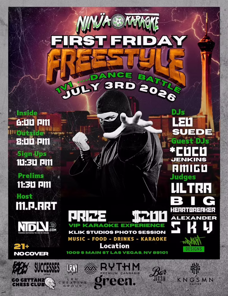 The World's Largest Monthly All Styles Dance Battle - F