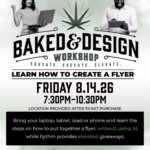 Baked & Design Workshop - Sponsored by RYTHM - F
