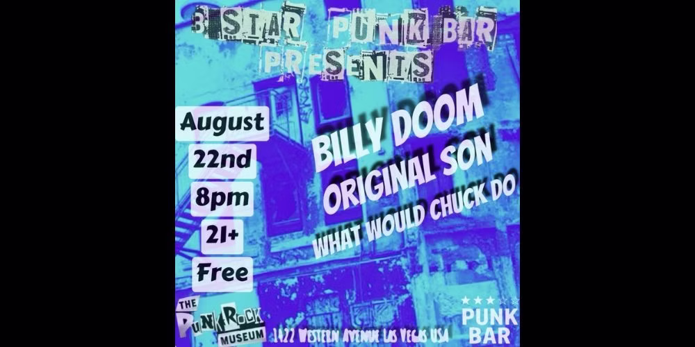 Billy Doom - Original Son -What Would Chuck Do