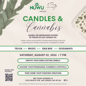 Candles & Cannabis Workshop Hosted by Pieces of Luv Candle Co