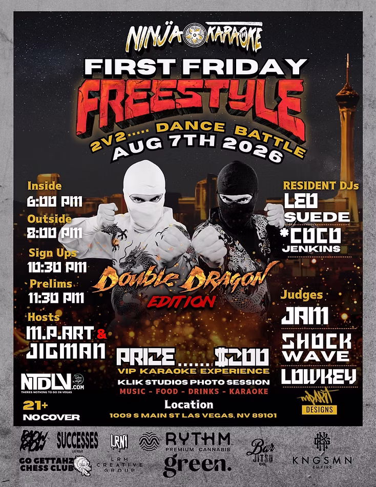 The World's Largest Monthly All Styles Dance Battle - F